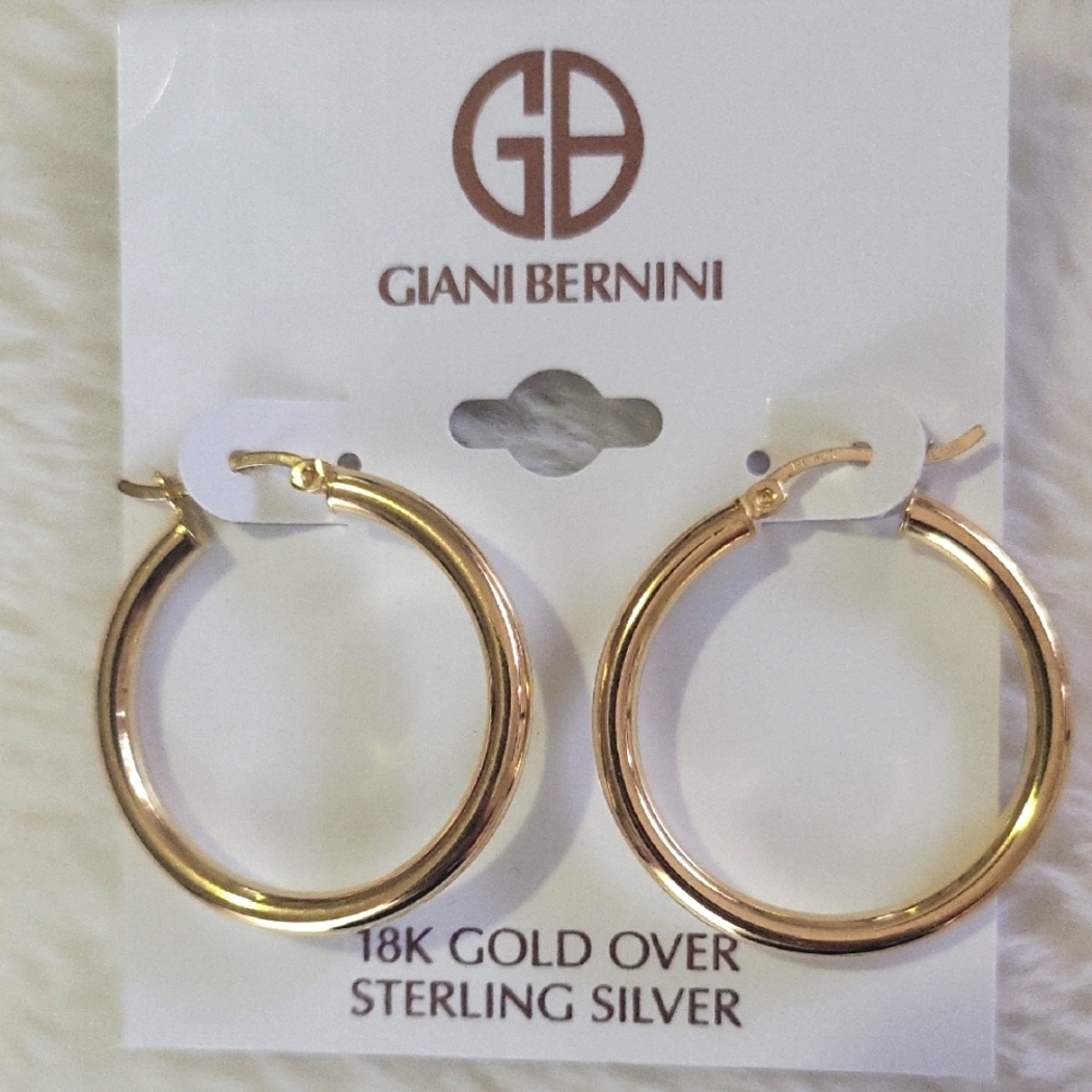 Giani Bernini Gold Classic Hoop Earrings